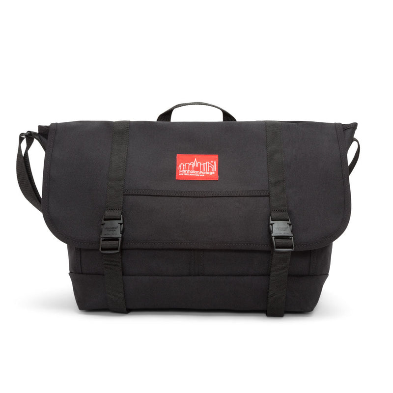 Manhattan Portage NY Messenger Bag Black — front view