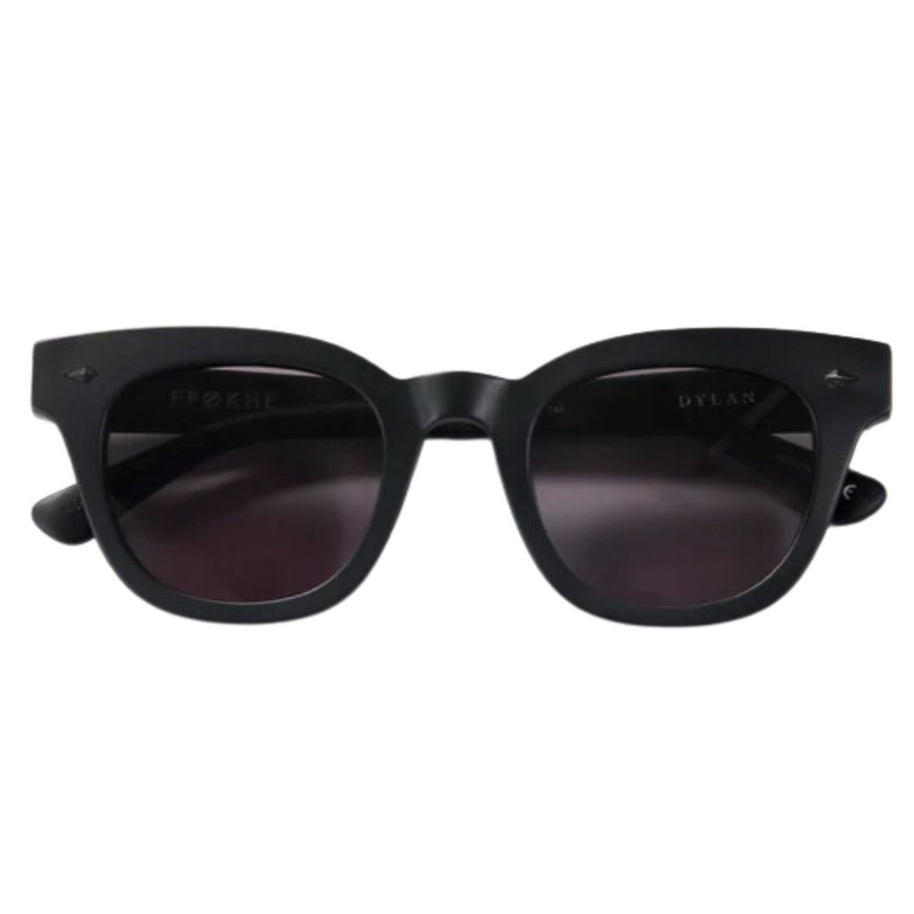 Epøkhe Dylan Sunglasses Matte Black Black | Premium Eyewear