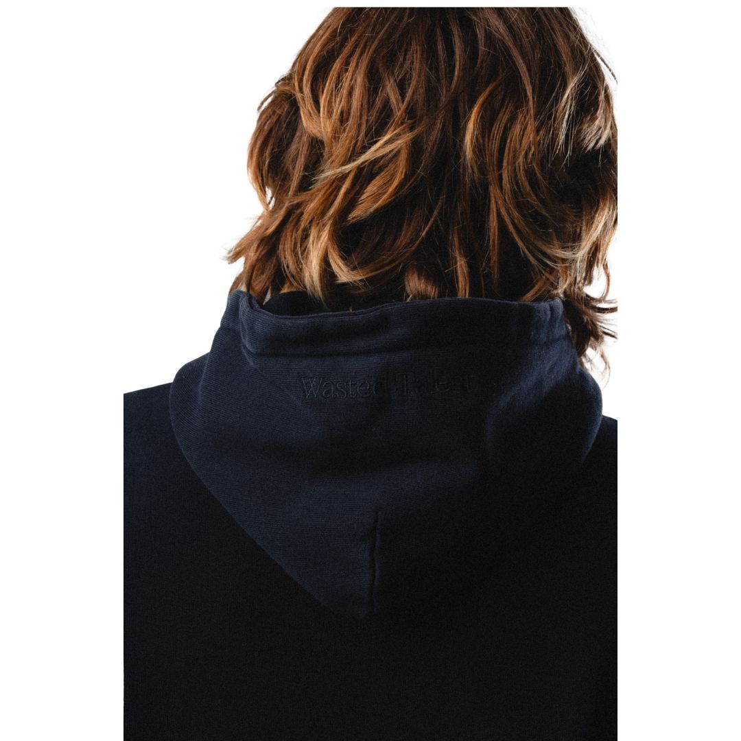 Wasted Talent Cultus Zip Hoodie Washed Black | WT Boutique
