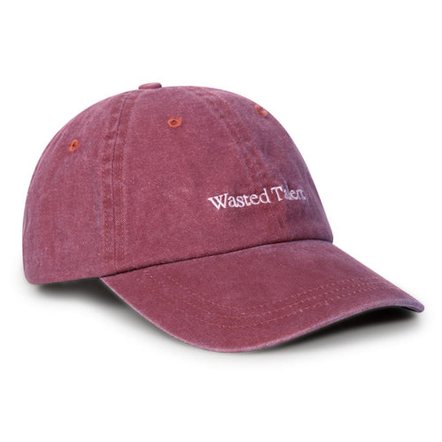Logo Hat - Washed Burgundy