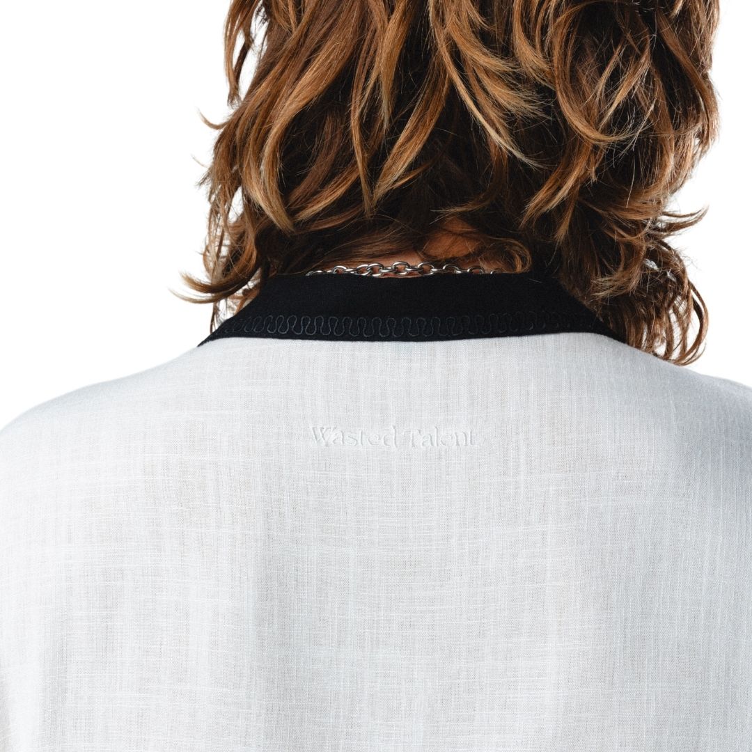Wasted Talent Achilles Short Sleeve Shirt Bone | WT Boutique