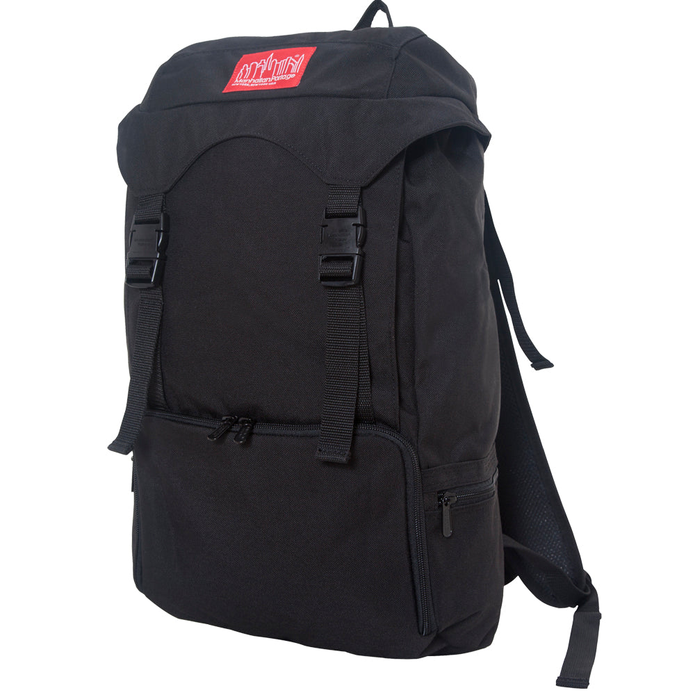 Manhattan Portage Hiker Backpack 3 Black — angle view