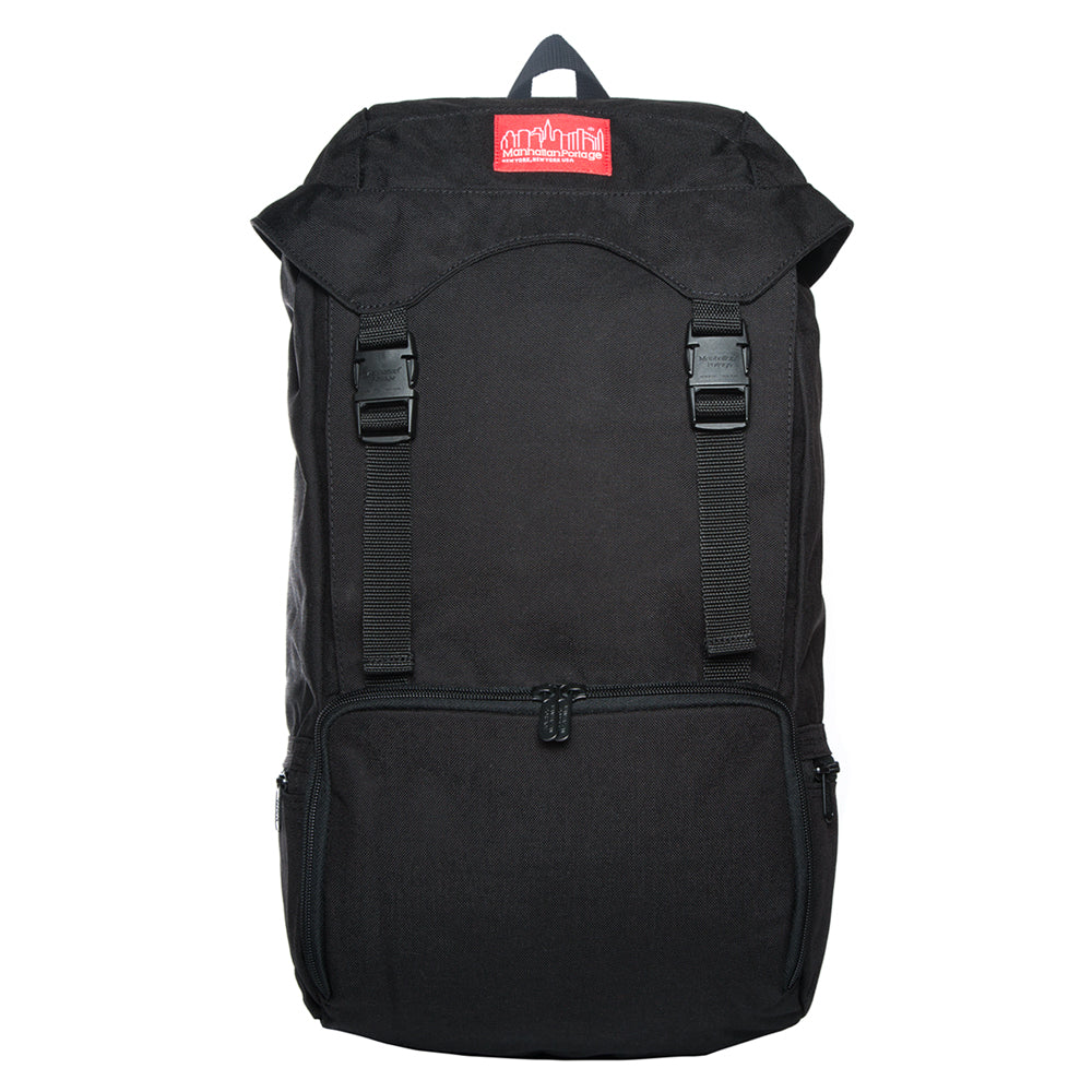 Manhattan Portage Hiker Backpack 3 Black — front view