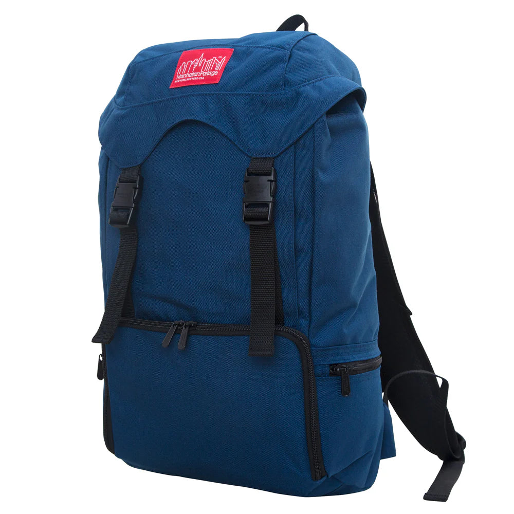 Manhattan Portage Hiker Backpack 3 Navy — angle view