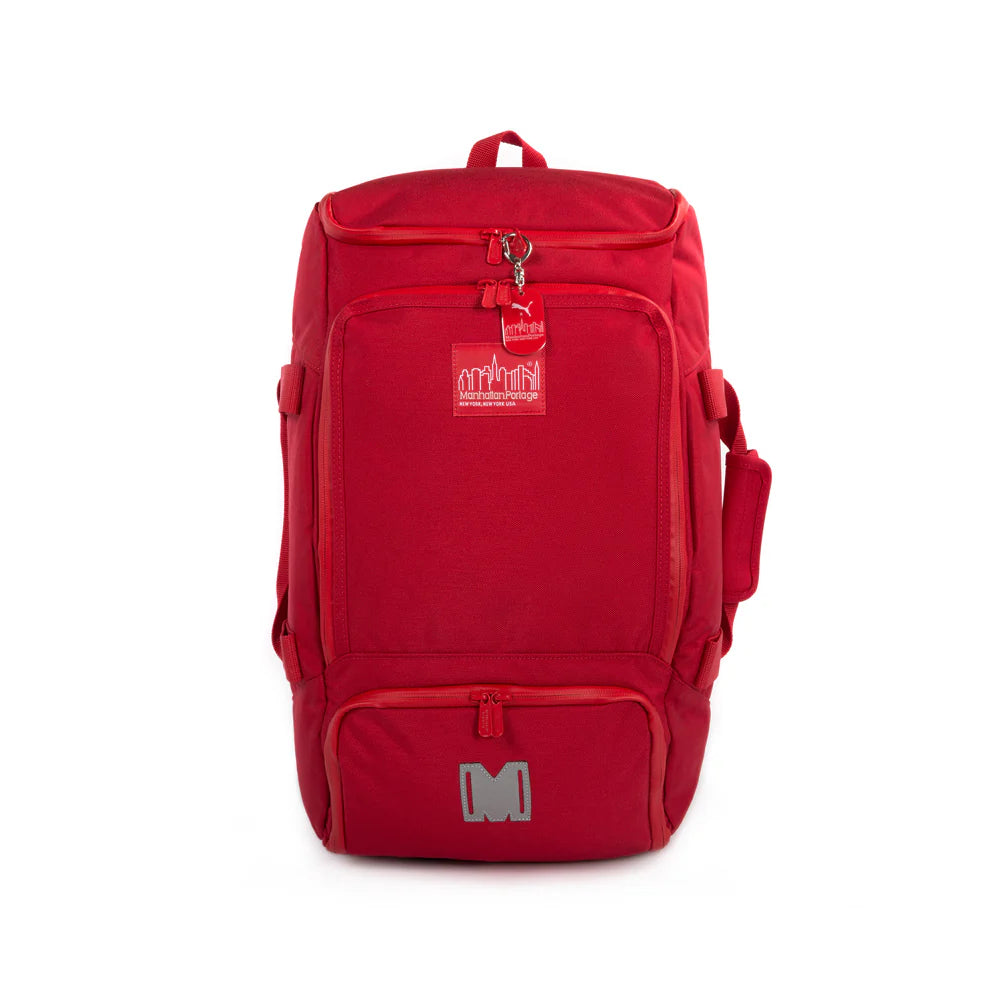 Manhattan Portage Ludlow Convertible Backpack Red — front view