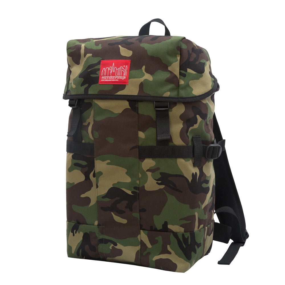Manhattan Portage Greenbelt Hiking Backpack Camo — angle view