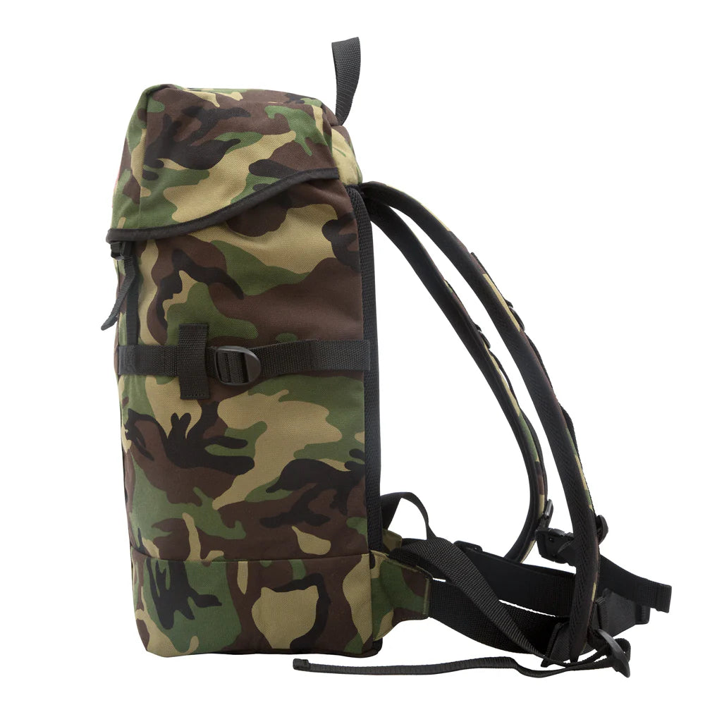 Manhattan Portage Greenbelt Hiking Backpack Camo — side view