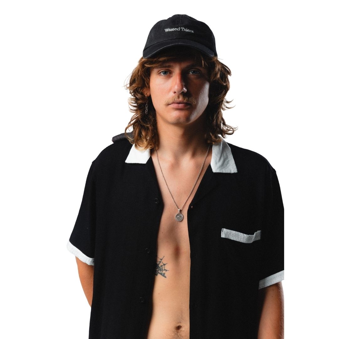 Wasted Talent Achilles Short Sleeve Shirt Black | WT Boutique