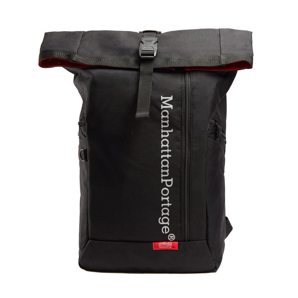 Manhattan Portage Reflective Pace Backpack Ver.2 Black — front view