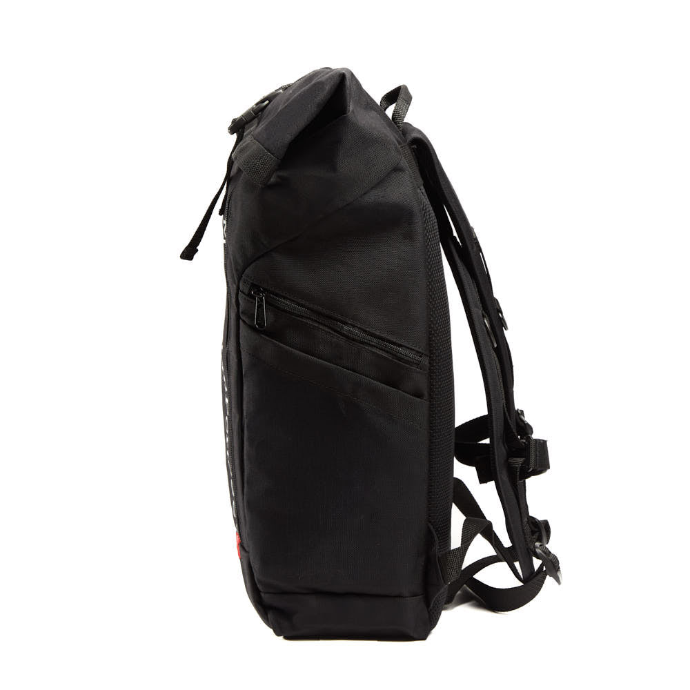 Manhattan Portage Reflective Pace Backpack Ver.2 Black — side detail