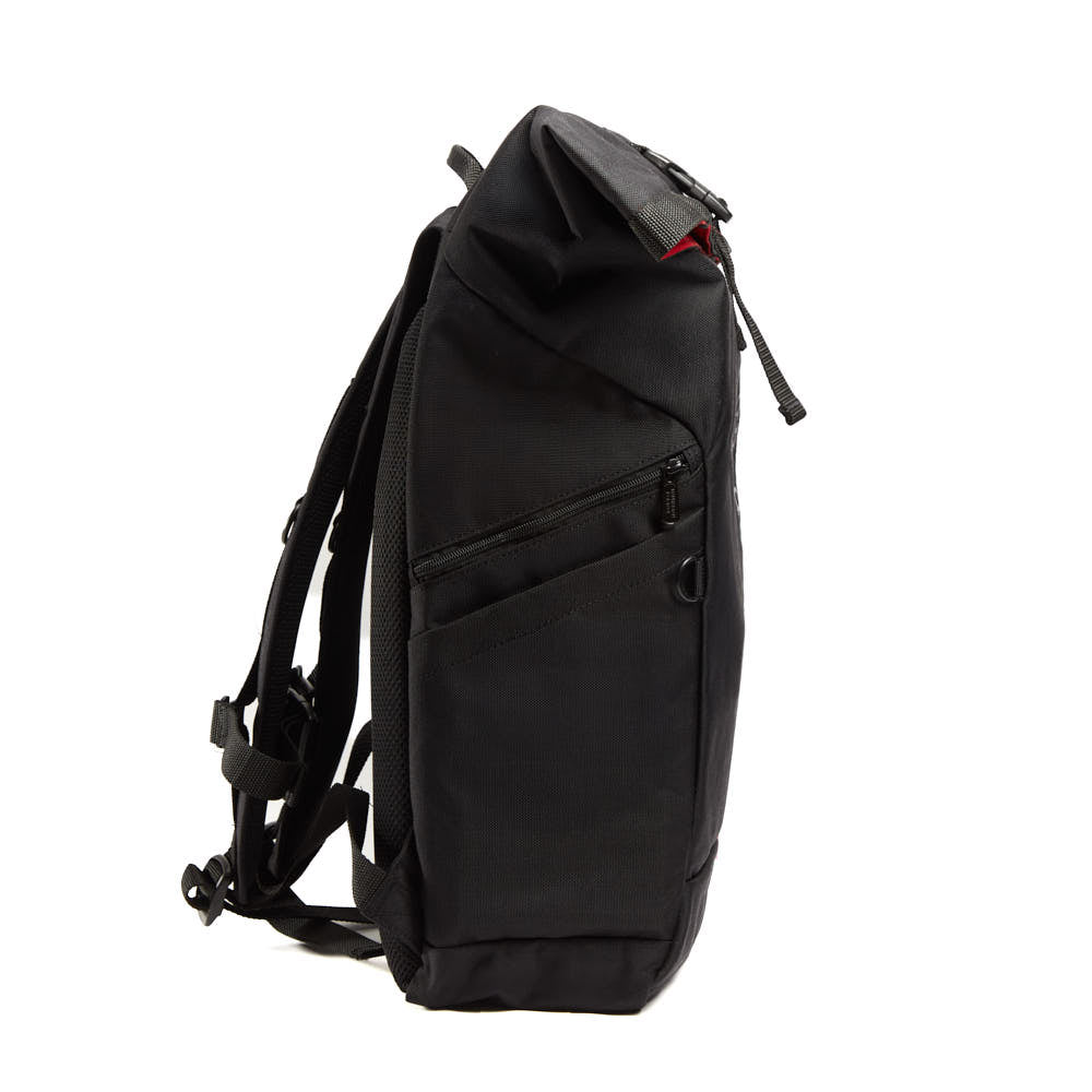 Manhattan Portage Reflective Pace Backpack Ver.2 Black — side view