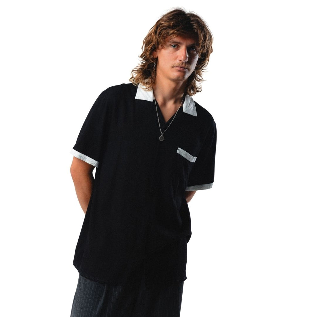 Wasted Talent Achilles Short Sleeve Shirt Black | WT Boutique