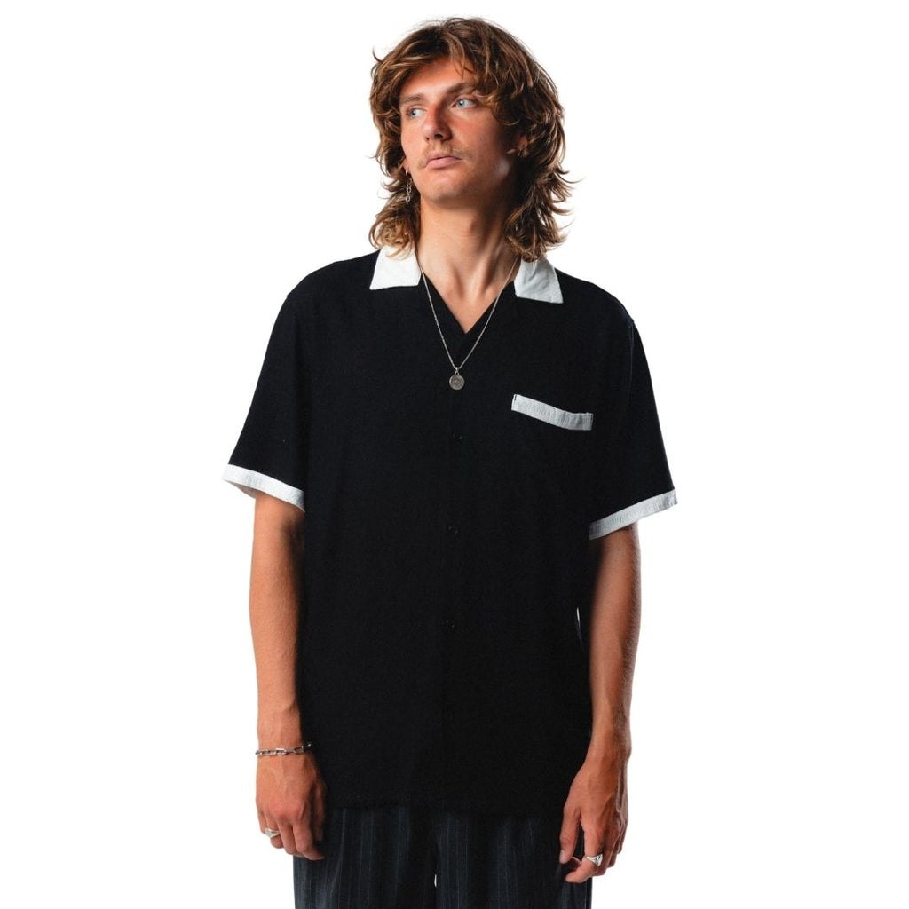 Wasted Talent Achilles Short Sleeve Shirt Black | WT Boutique