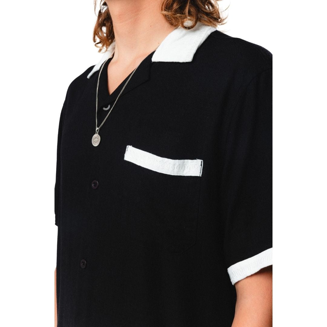 Wasted Talent Achilles Short Sleeve Shirt Black | WT Boutique