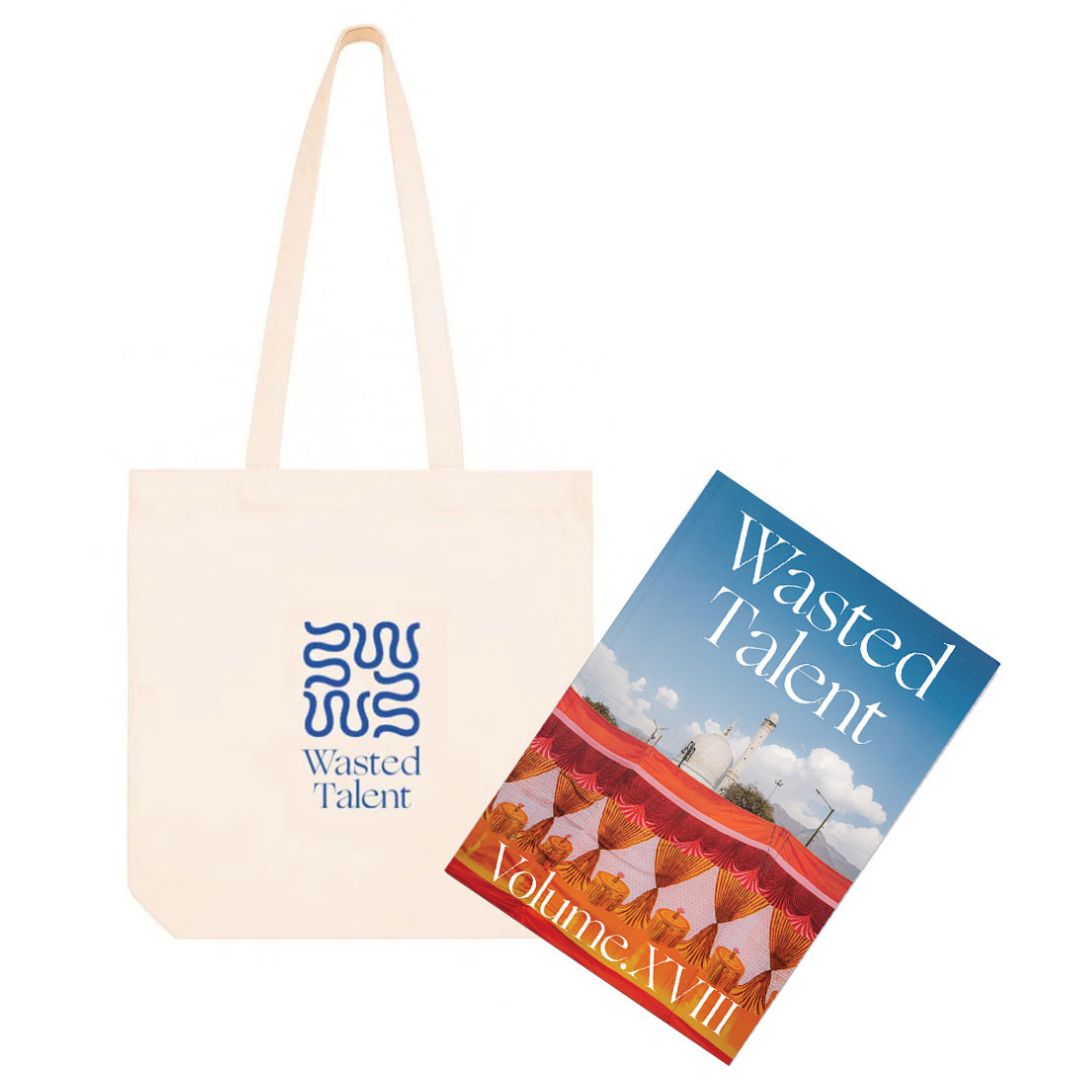Magazine Vol XVIII & Wasted Talent Tote Bag