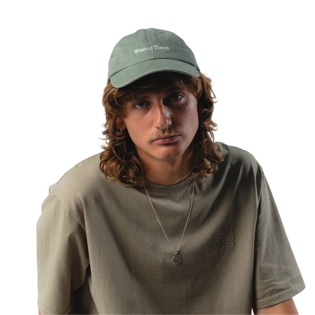 Wasted Talent Credo T-Shirt Olive | WT Boutique