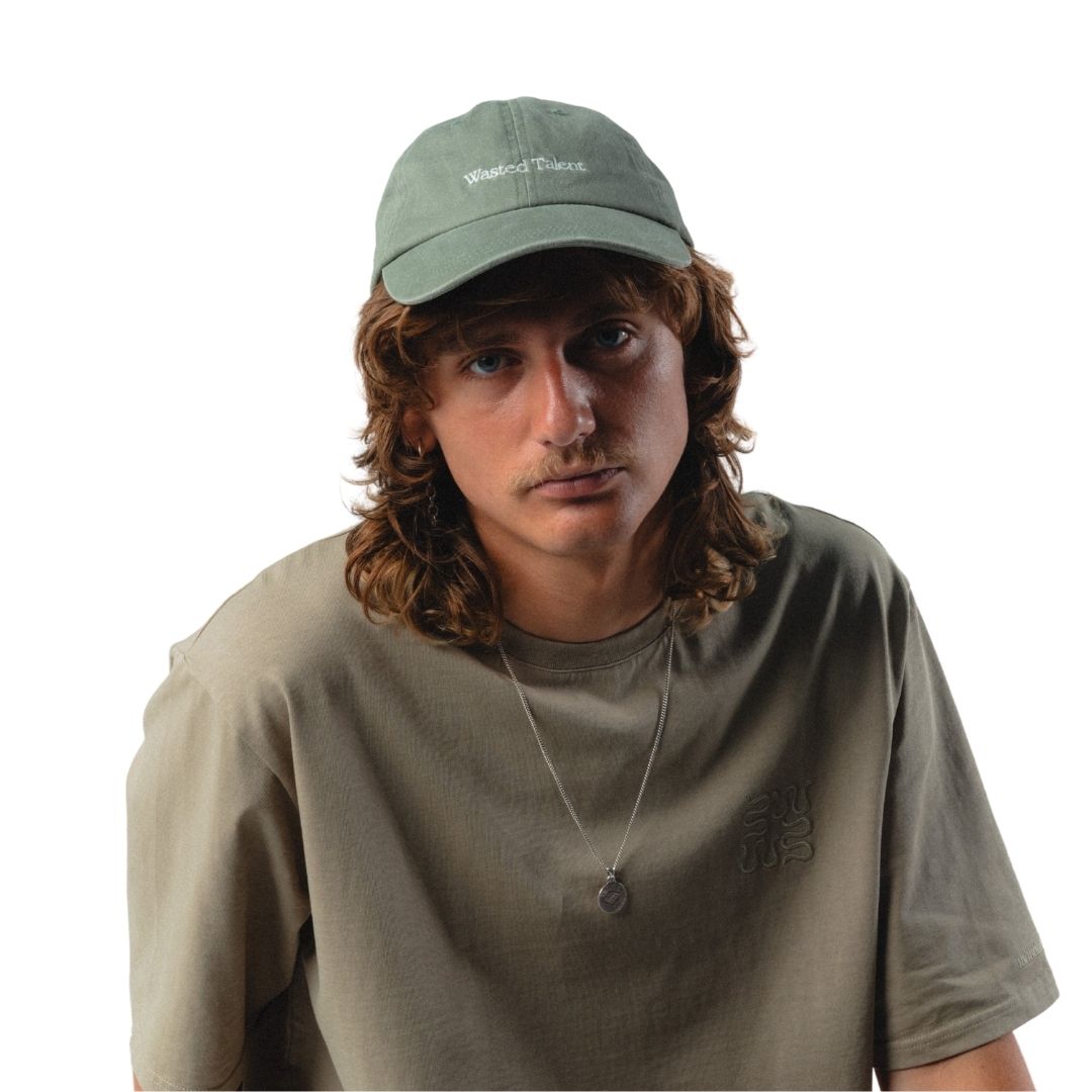 Wasted Talent Credo T-Shirt Olive | WT Boutique