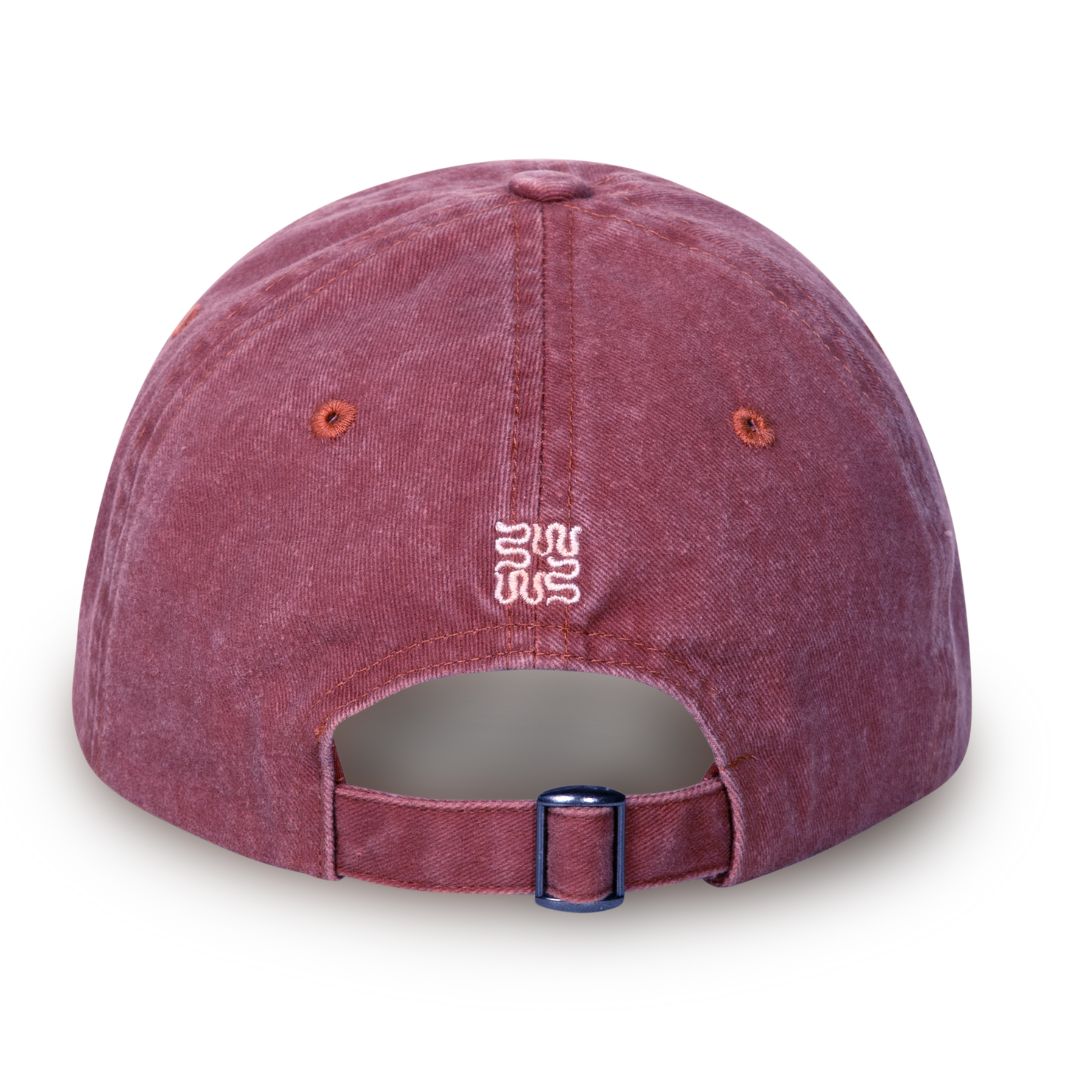 Logo Hat - Washed Burgundy
