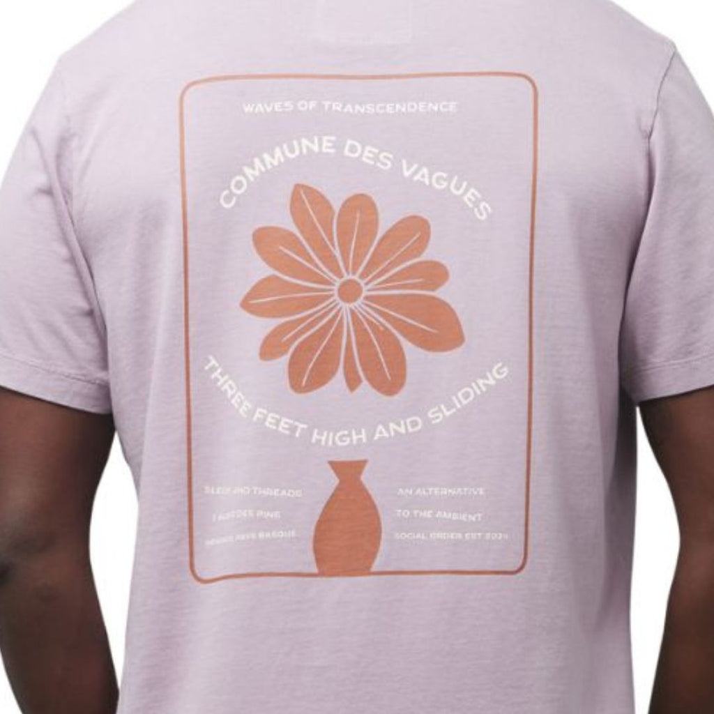 Commune Des Vagues 3Ft High T-Shirt Purple Haze | SW France Surfwear