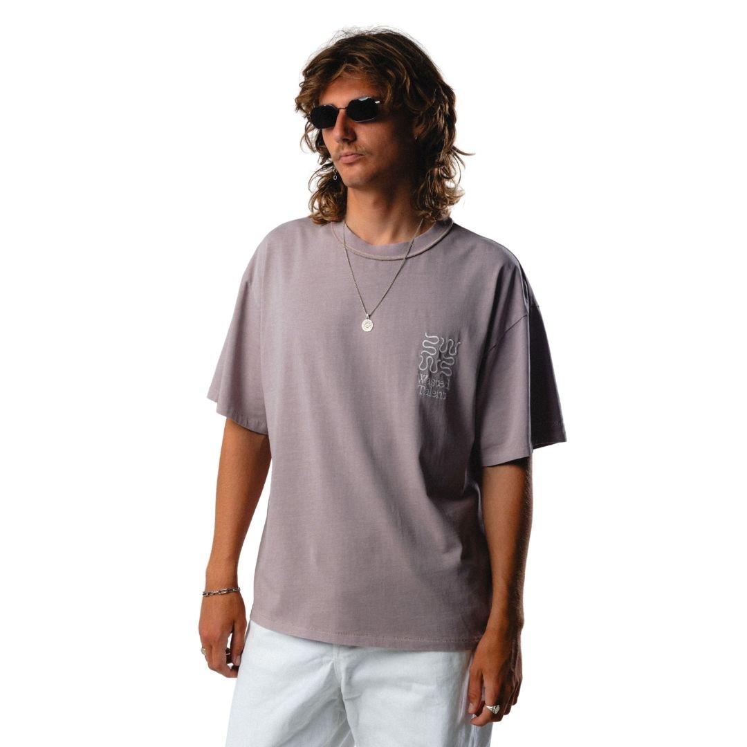 Wasted Talent Fortis T-Shirt Antique Pink | WT Boutique