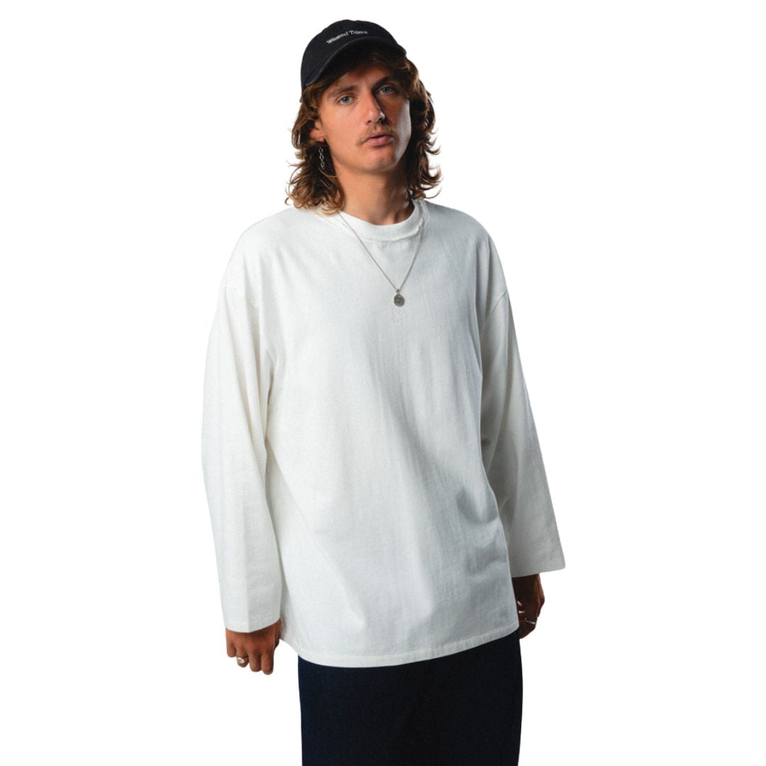 Caro Long Sleeve T-Shirt - White