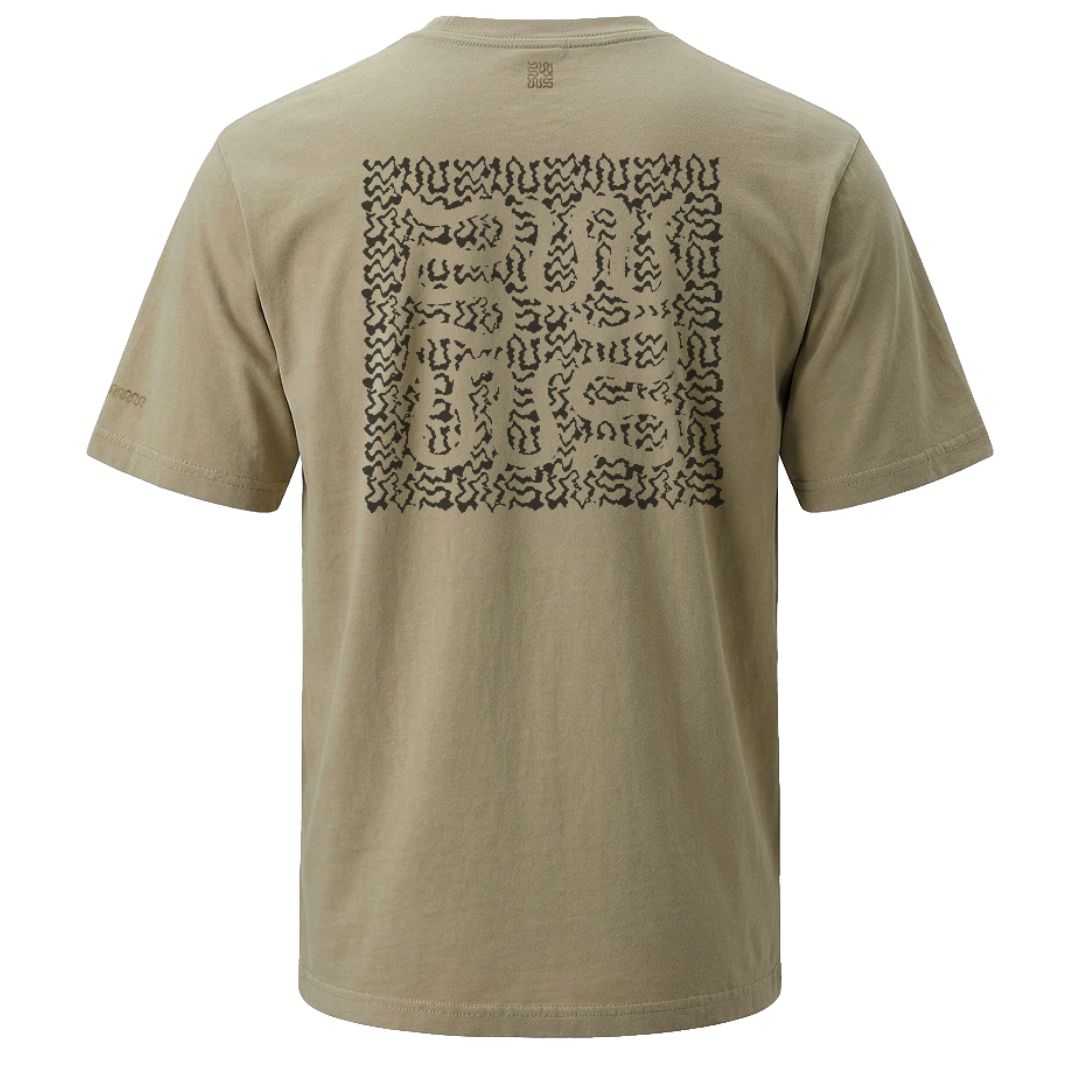 Thymos T-Shirt - Khaki / Black