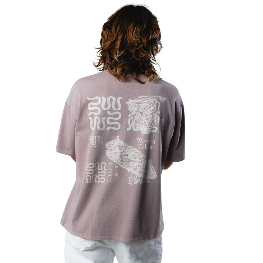 Wasted Talent Fortis T-Shirt Antique Pink | WT Boutique
