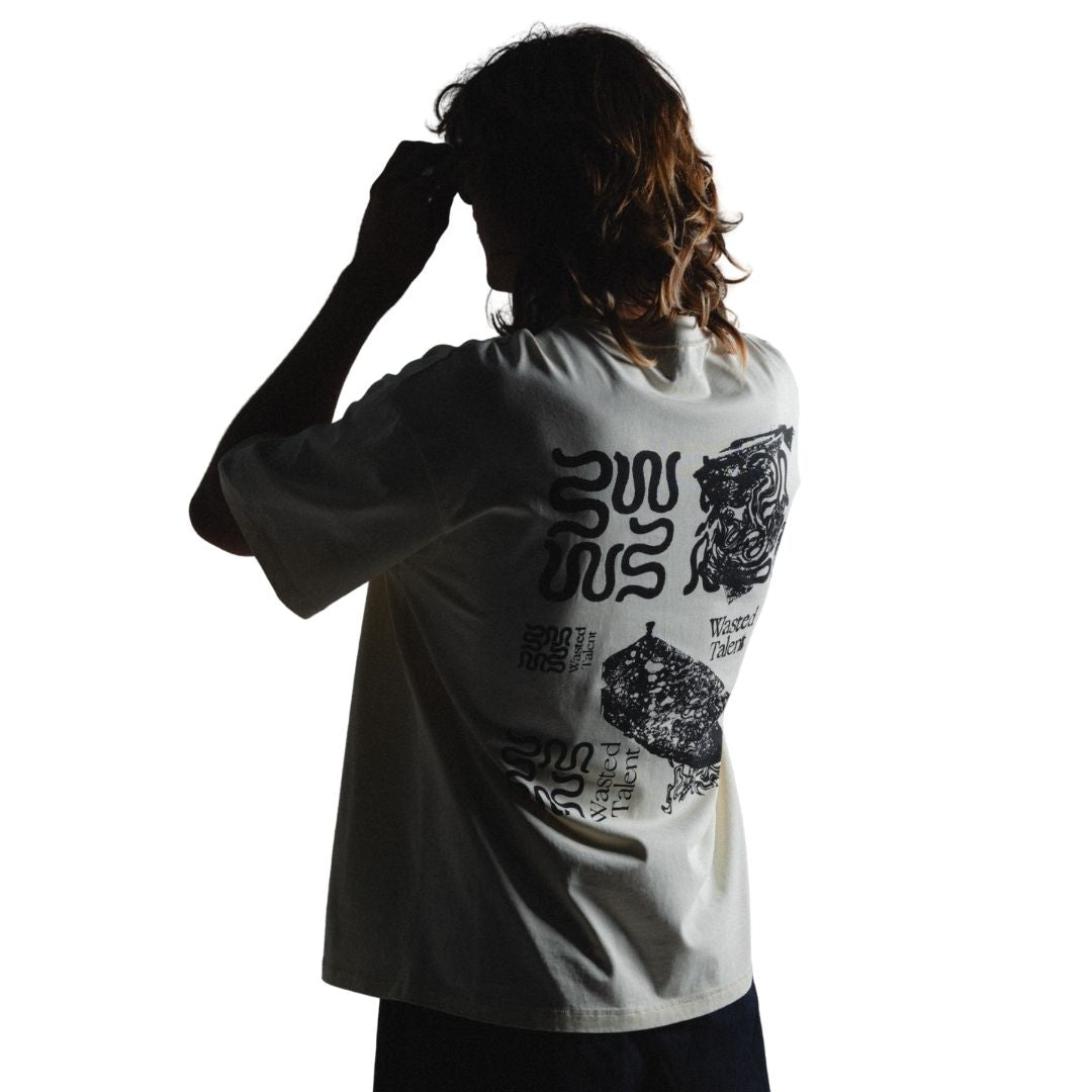 Wasted Talent Fortis Premium T-Shirt Bone | WT Boutique
