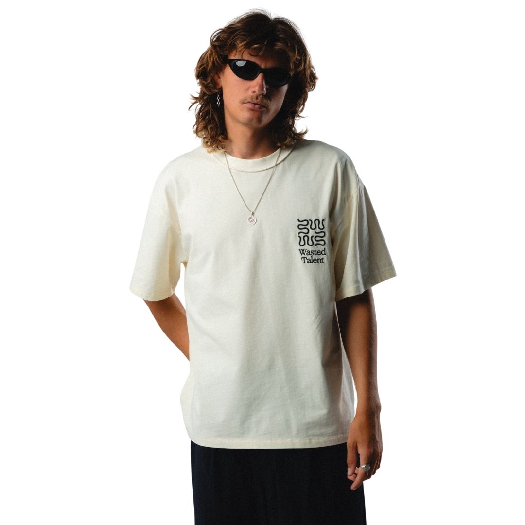 Wasted Talent Fortis Premium T-Shirt Bone | WT Boutique