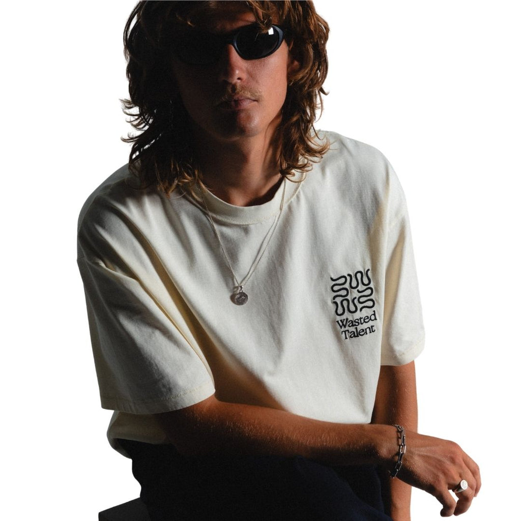 Wasted Talent Fortis Premium T-Shirt Bone | WT Boutique
