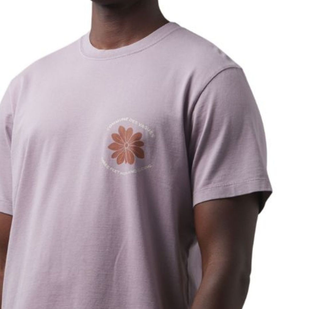 Commune Des Vagues 3Ft High T-Shirt Purple Haze | SW France Surfwear