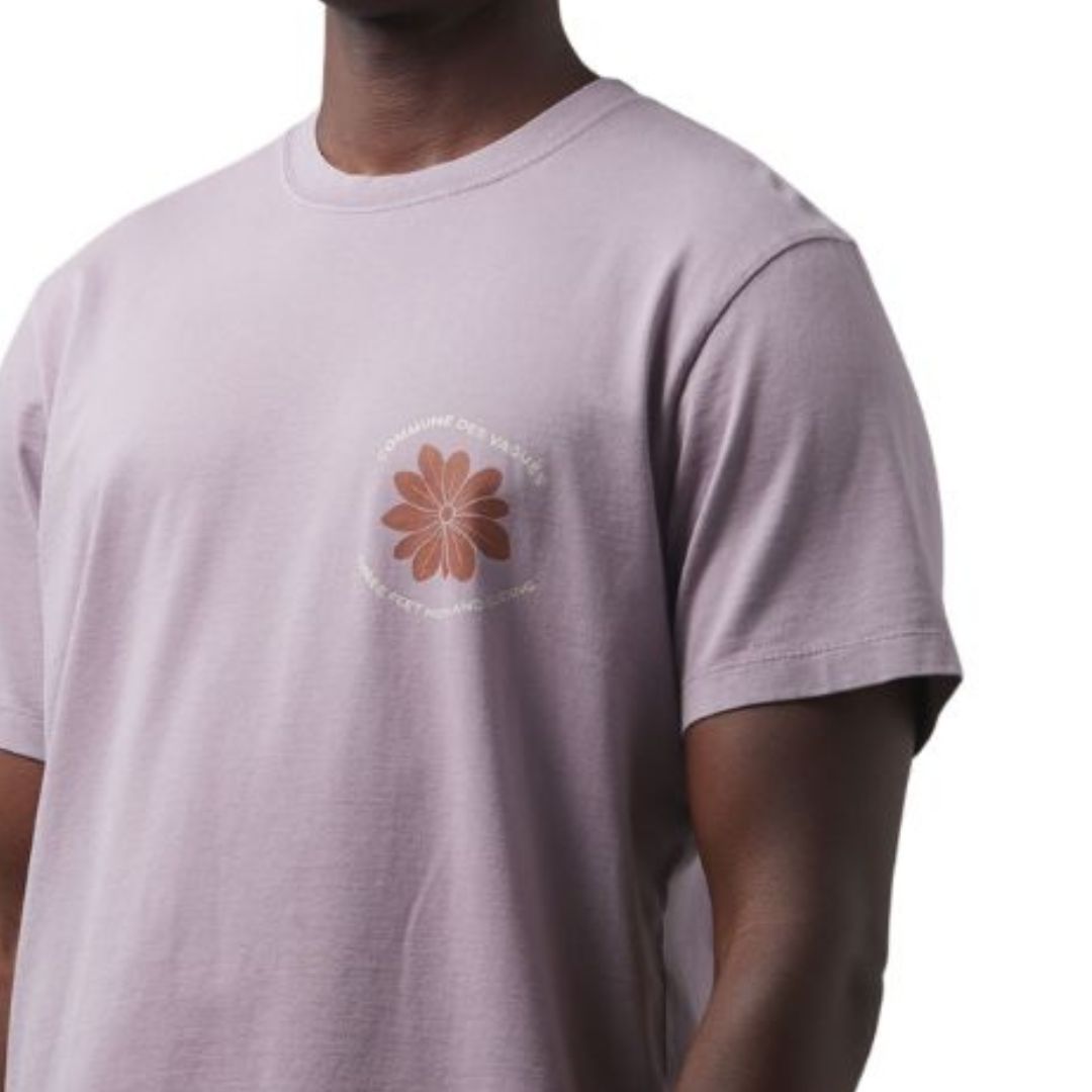 Commune Des Vagues 3Ft High T-Shirt Purple Haze | SW France Surfwear