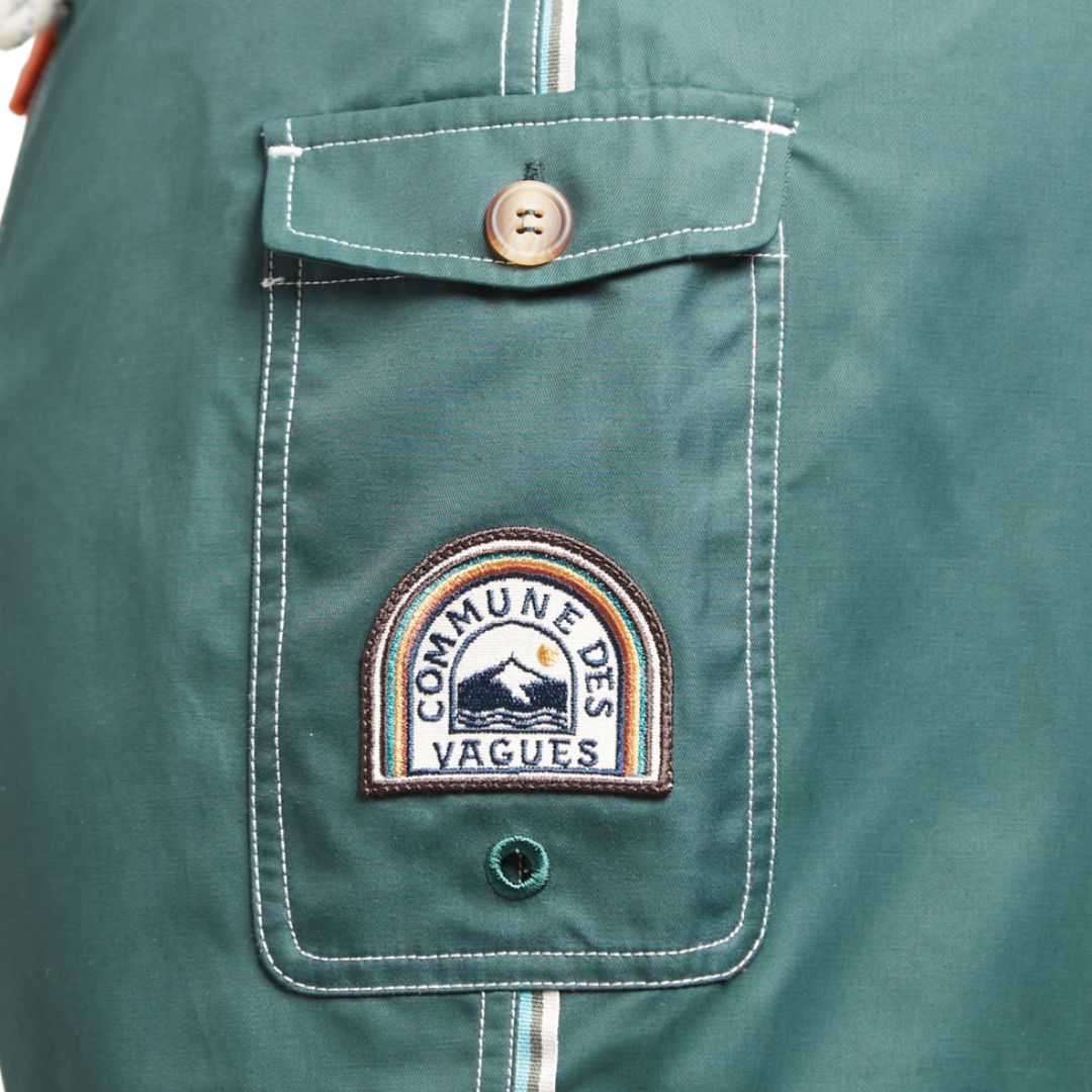 Commune Des Vagues Dream Sesh 2 Boardshorts - Forest