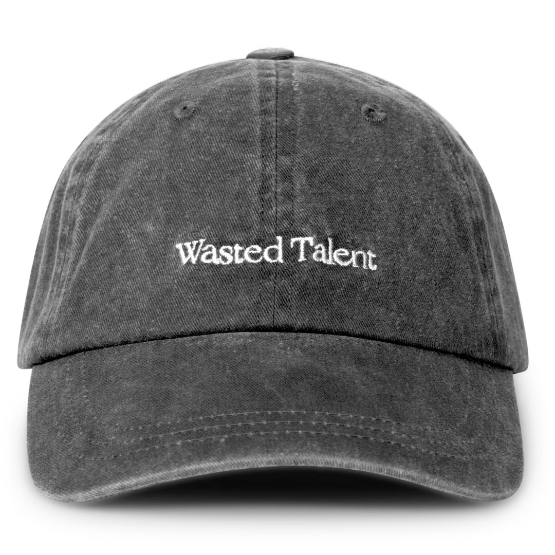 Logo Hat - Washed Black