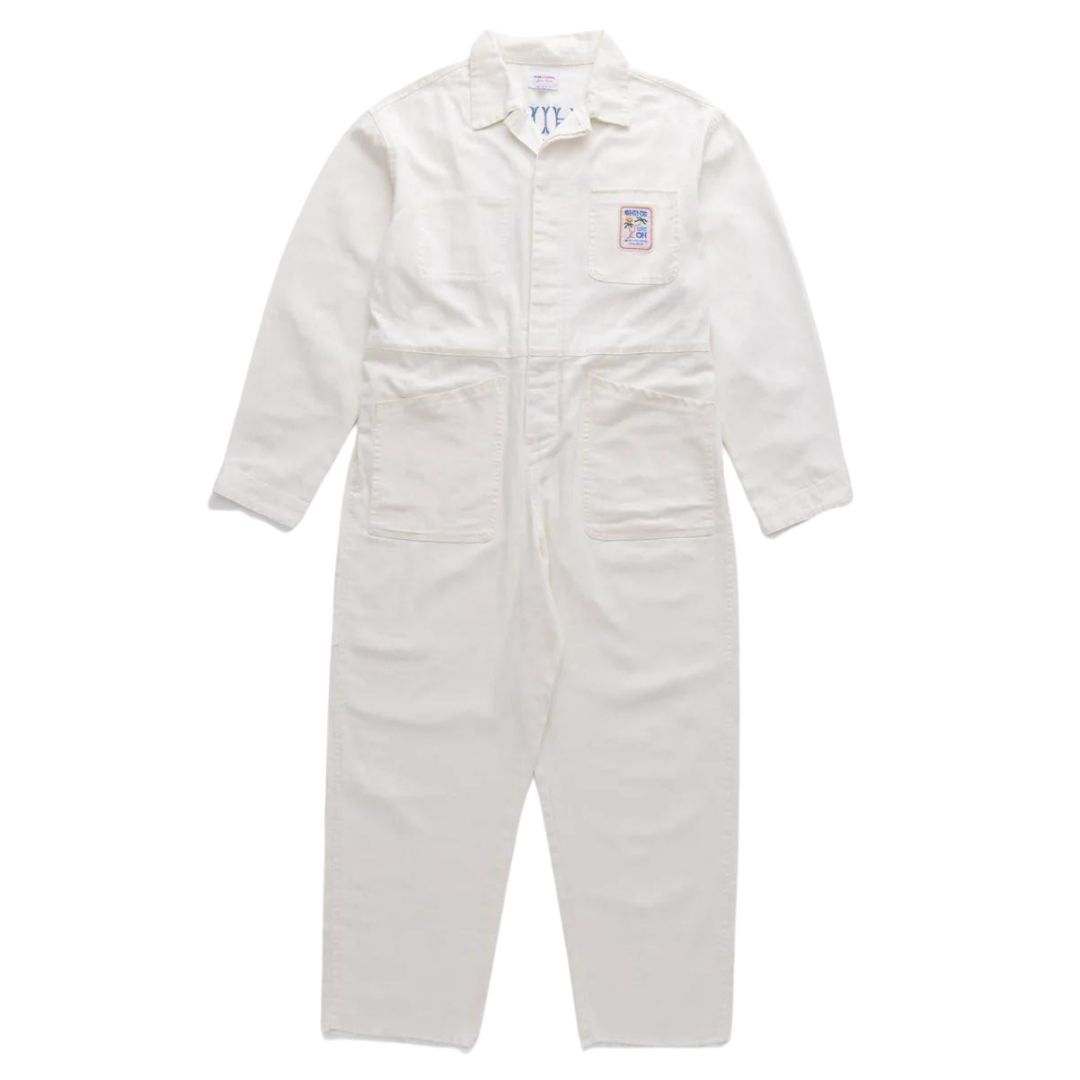 Banks Journal Oasis Mens Jumpsuit - Off White
