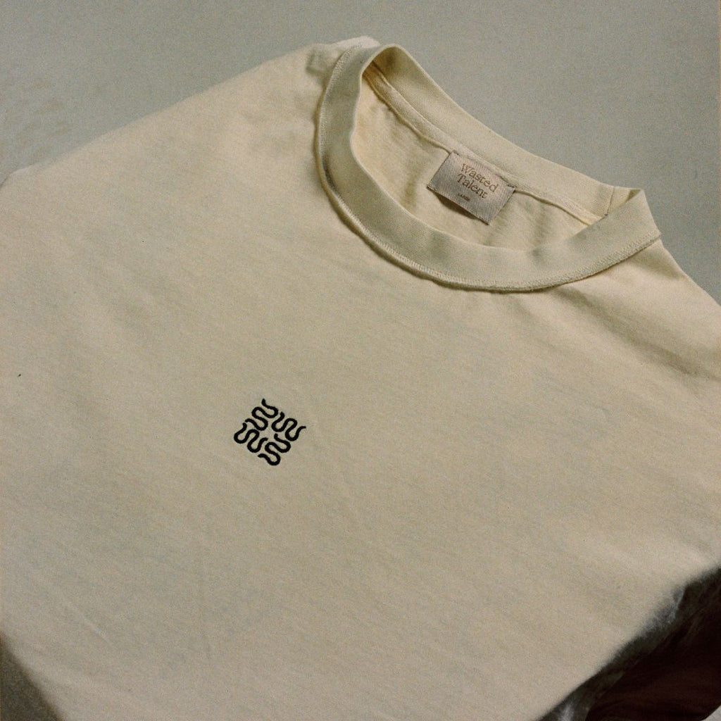 Wasted Talent Intra Premium T-Shirt Bone | WT Boutique