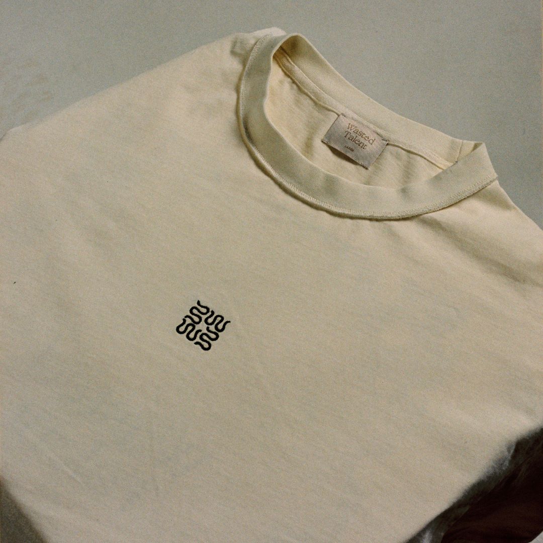 Wasted Talent Intra Premium T-Shirt Bone | WT Boutique