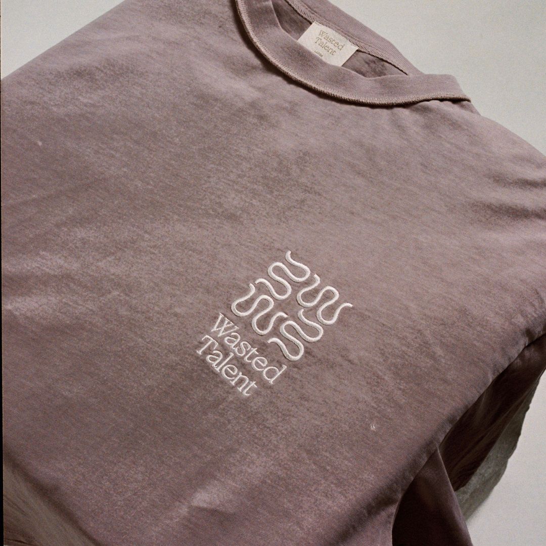Wasted Talent Fortis T-Shirt Antique Pink | WT Boutique