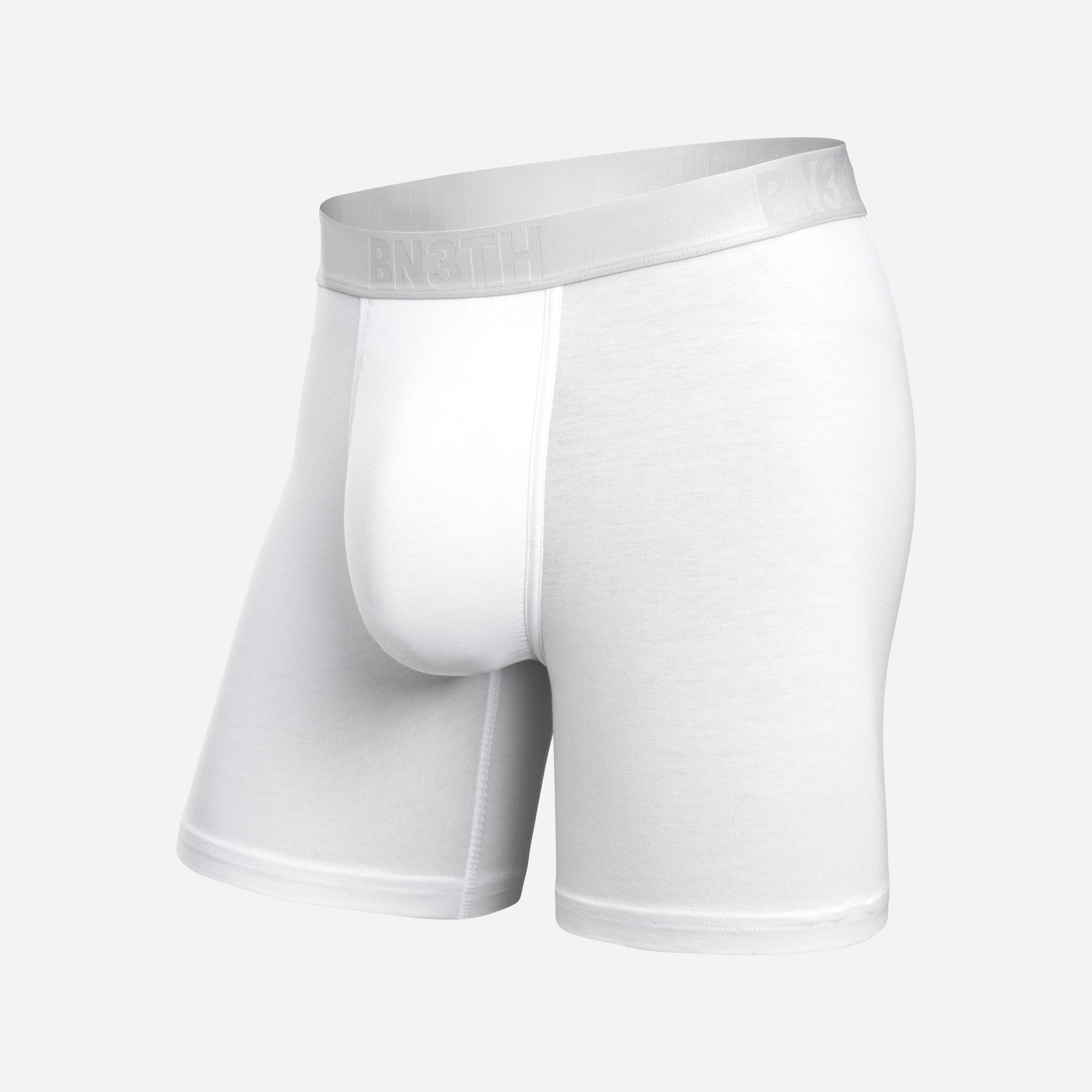 BN3TH Essentials Boxer Brief White - Front