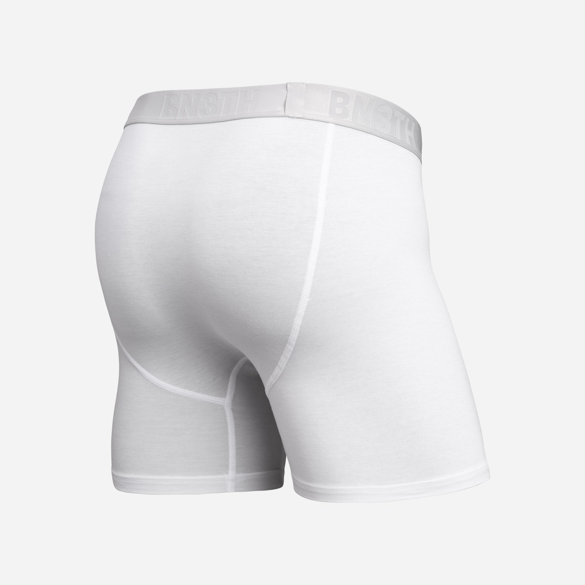 BN3TH Essentials Boxer Brief White - Back