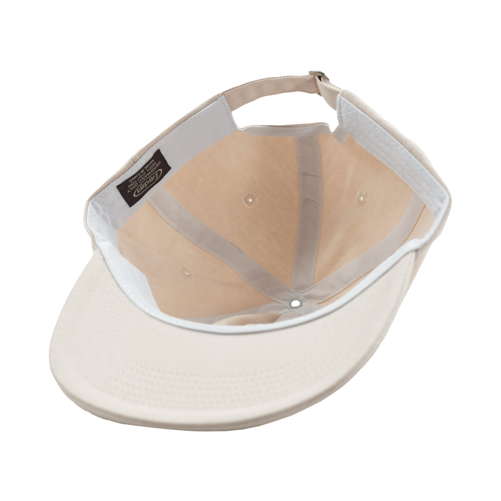 CWRM Hat Beige Washed - Inside