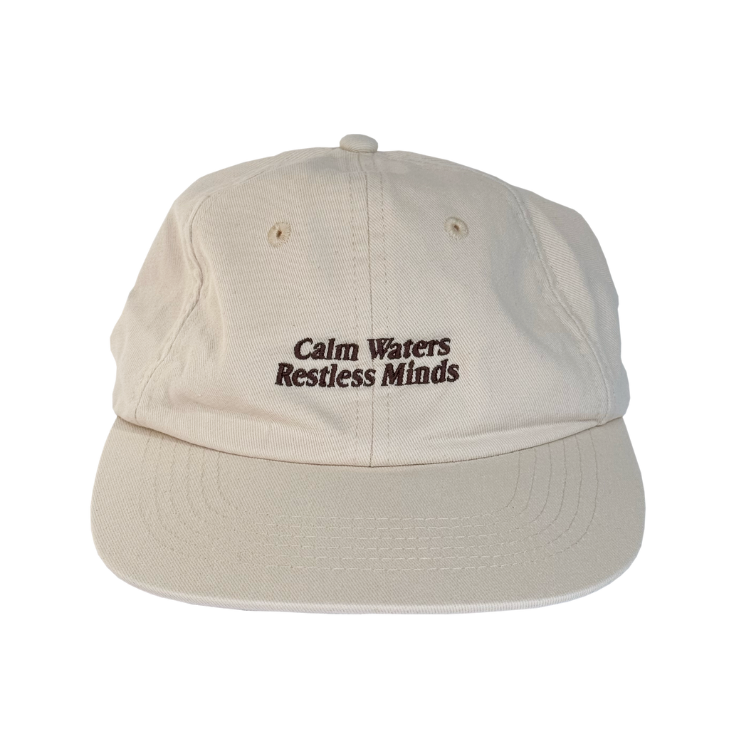CWRM Hat Beige Washed - Front