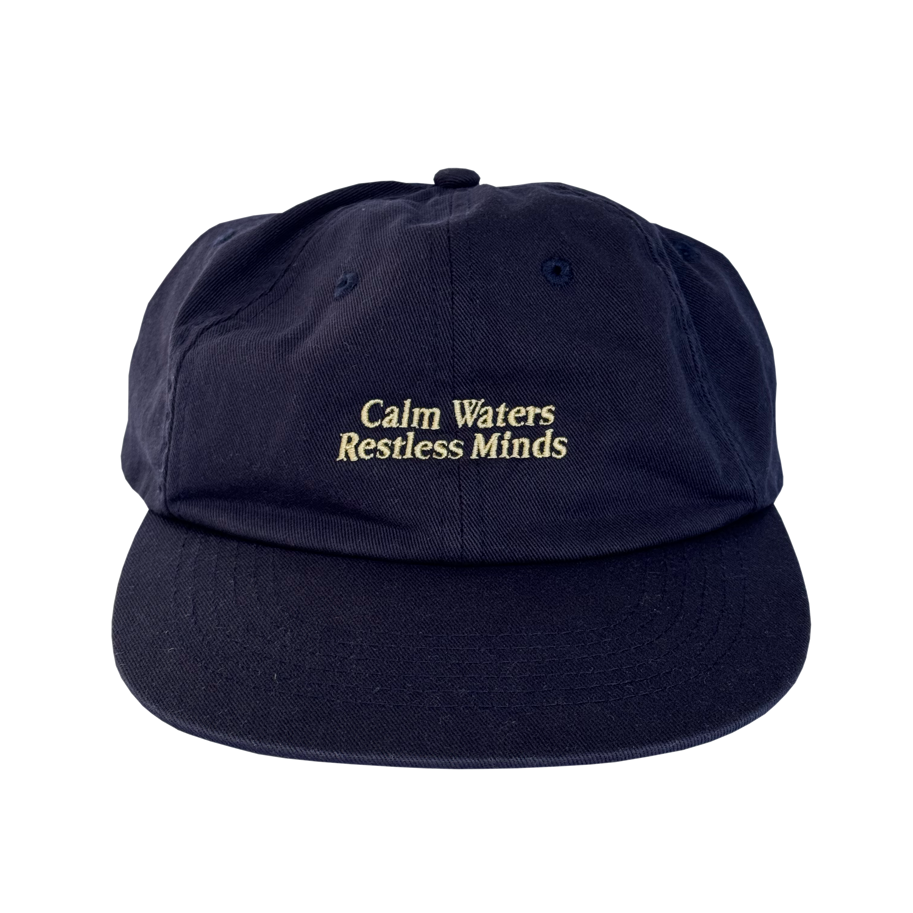 CWRM Hat Navy Washed - Front