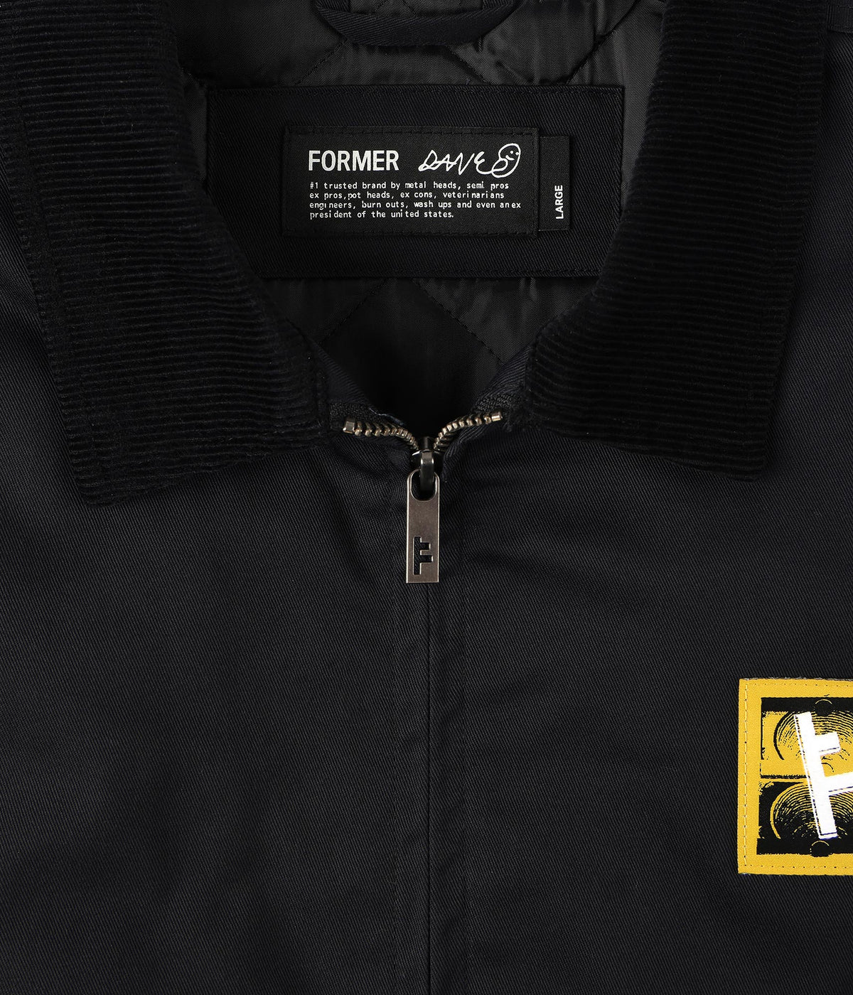 Former DXD Reynolds Jacket - Black - detail