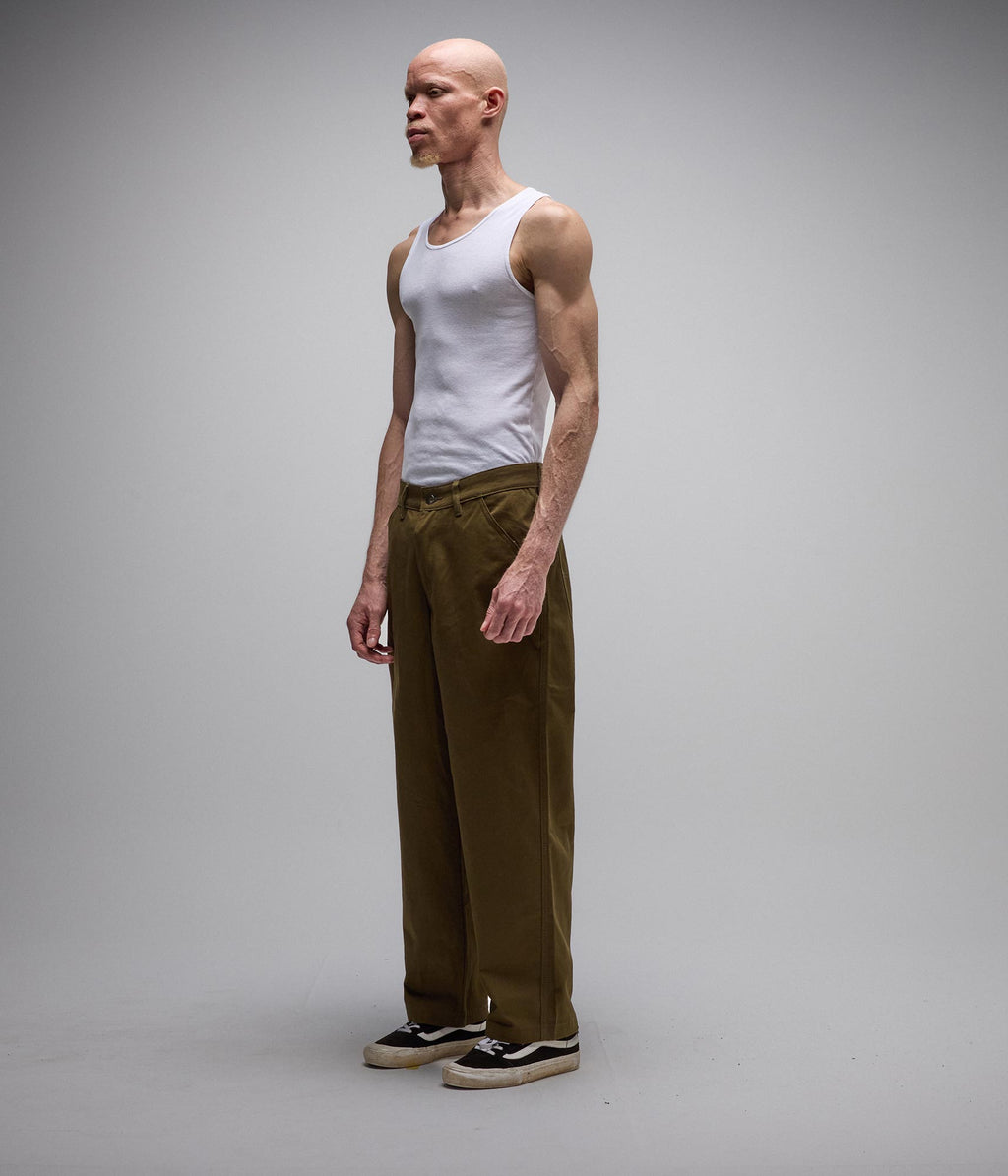 Former Reynolds Work Pant - Deep Olive - back