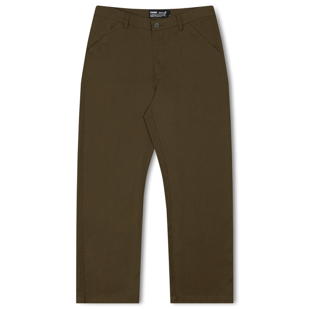 Former Reynolds Work Pant - Deep Olive - front