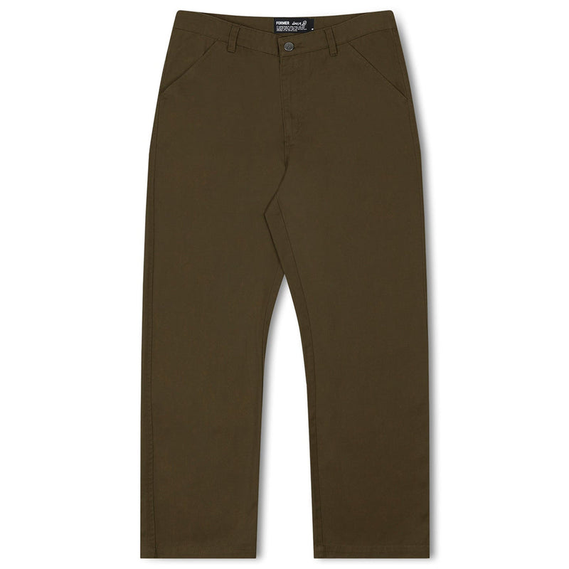 Former Reynolds Work Pant - Deep Olive - front