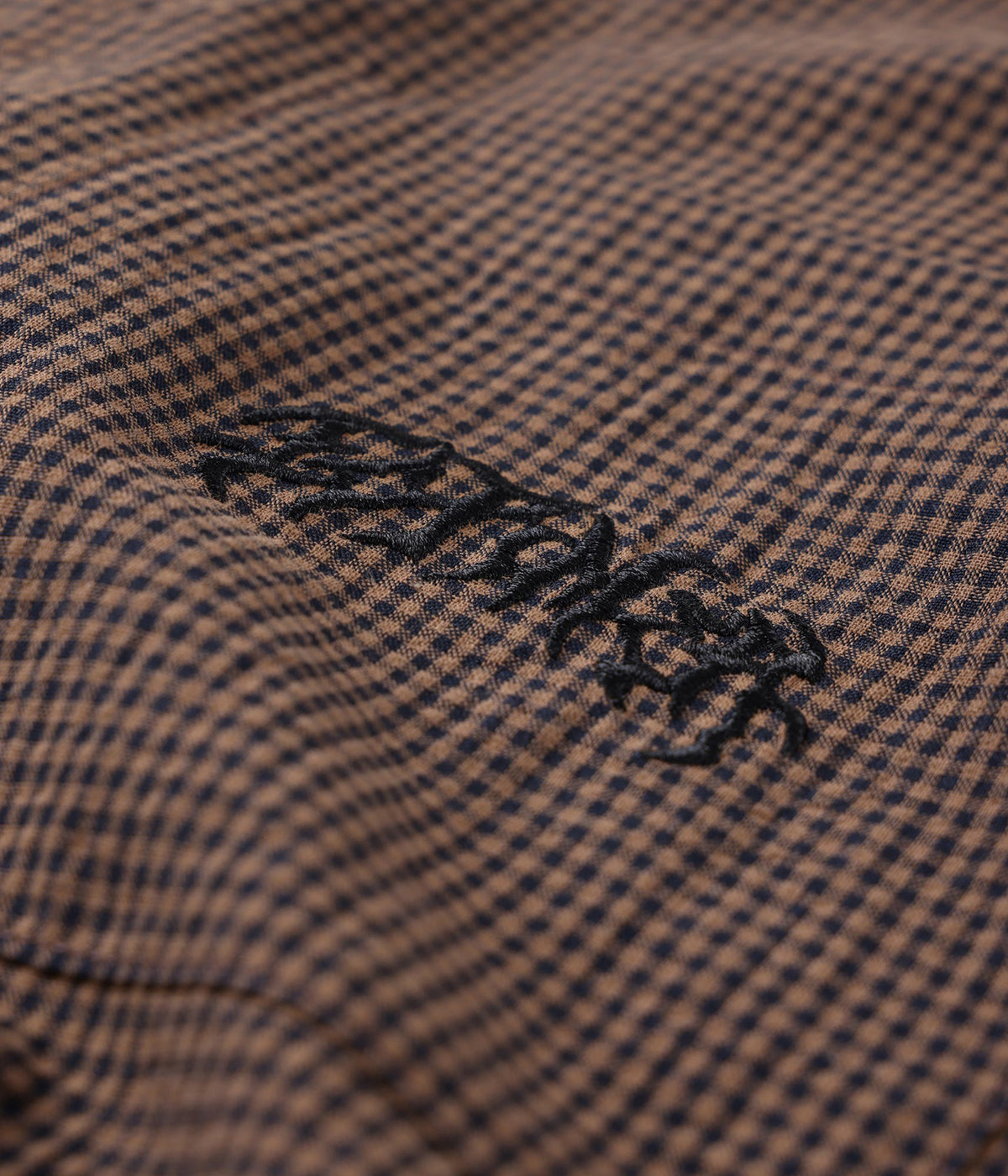 Vivian Check Short Sleeve Shirt - Brown