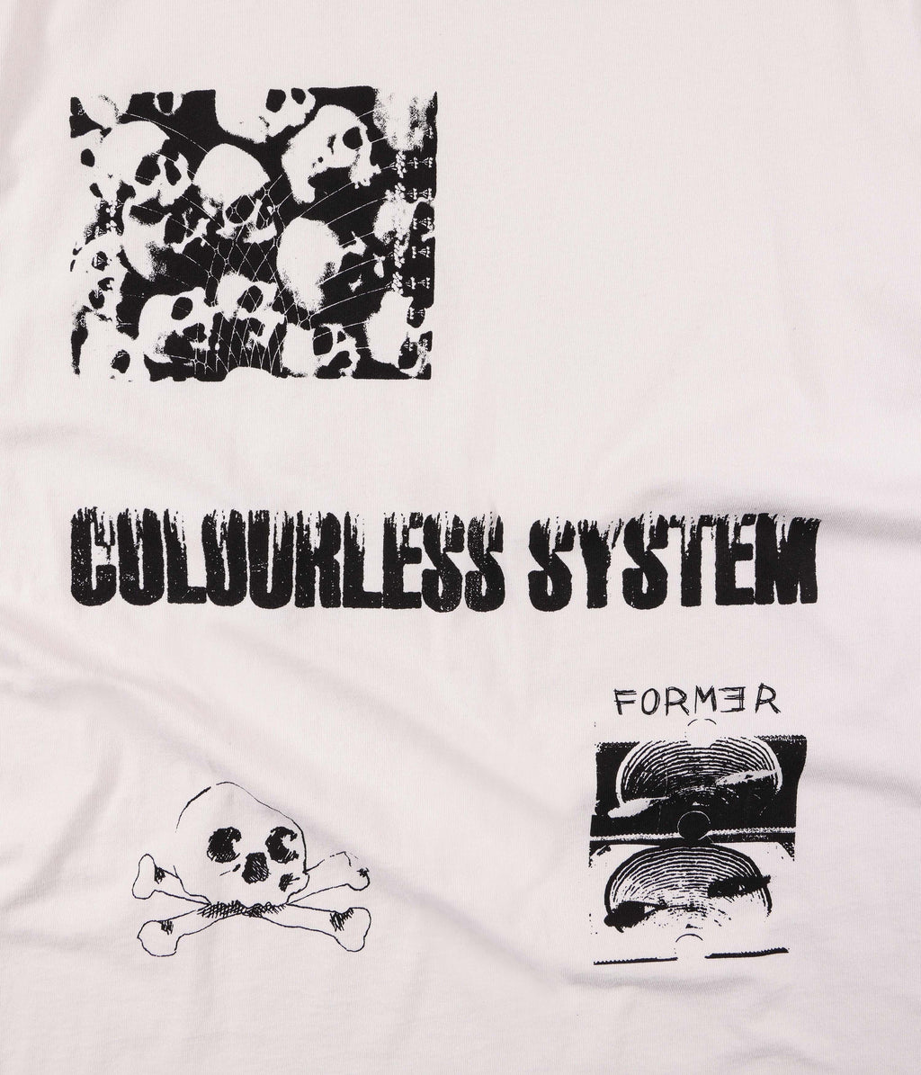 Mash LS T-Shirt - Bone - on model