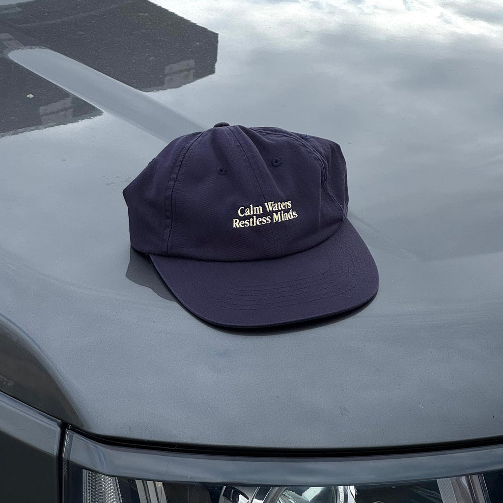 CWRM Hat Navy Washed - Lifestyle